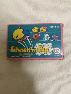 箱 説明書 付き ちゃっくんぽっぷ ファミコンソフト 中古