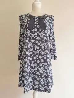 【美品】GALLERY VISCONTI　花柄ミニワンピース