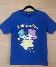 リトルツインスターズ×リッスンフレーバー　コズミックリトルツインスターズTシャツ