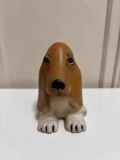【美品】リサラーソン犬の置物