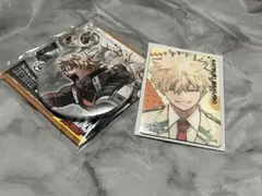 ヒロアカ　原画展　爆豪勝己　缶バッジ　マグネットステッカー
