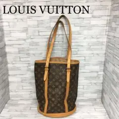 ※⑩LOUISVUITTON ルイヴィトン モノグラム バケツGM トートバッグ