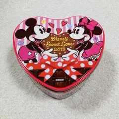 美品　ディズニー　チョコクランチ缶