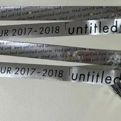 ARASHI LIVE TOUR 2017-2018 untitled 銀テ