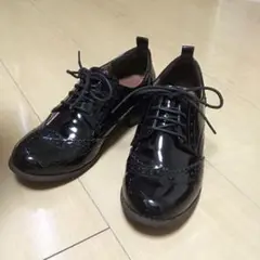 HedgeHog 革靴 マニッシュシューズ オックスフォード エナメルブラック