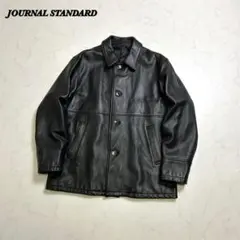 【完売品】24年モデル ジャーナルスタンダード レザー カーコート 黒 M