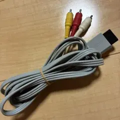 清掃済 任天堂純正品 ニンテンドーWii AVケーブル RVL-009 動作OK