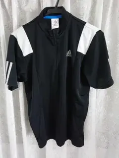 adidas ハーフジップシャツ Sサイズ
