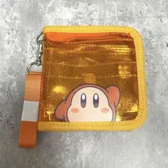 【新品未使用】星のカービィ ワドルディ クリア ウォレット