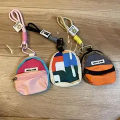 新品 スマホ用小物入れ 3個セット ストラップ付き