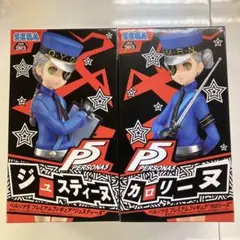 レア ペルソナ5 フィギュア ジオラマ カスタム ジュスティーヌ カロリーヌ ペルソナ5 プレミアムフィギュア カロリーヌ ジュスティーヌ
