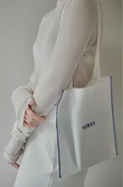 ⭐︎新品⭐︎ YOBEK ホワイト トートバッグ