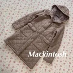 【極美】マッキントッシュ キルティング コート 36 裏ボア 暖かい DMW