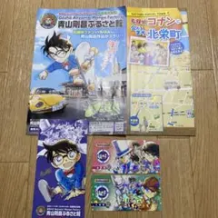 名探偵コナン　青山剛昌ふるさと館　使用済みチケット　パンフレット
