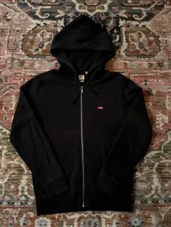 Levi's 黒 ジップパーカー　古着
