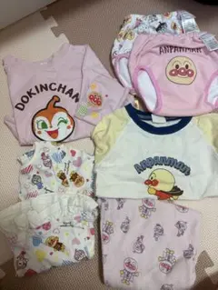 アンパンマン　ロンT パンツ　ズボン　6点セット