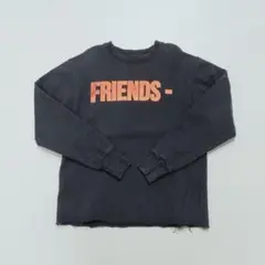 VLONE カットオフ スウェット FRIENDS クルーネック USA製