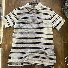 Polo by Ralph Lauren ストライプ ポロシャツ L