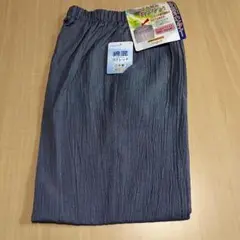 新品 B格品 日本製 夏物 婦人綿混ストレッチパンツ Mサイズ　songbird