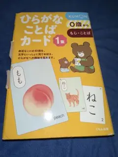 ひらがな、カタカナことばカード4巻セット