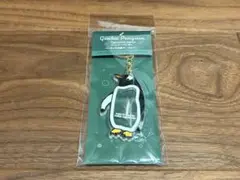 名古屋港水族館 ペンギンの羽根キーホルダー ジェンツーペンギン