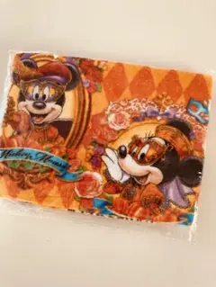新品、未使用 ディズニー リゾート ハロウィン フェイスタオル 綿100