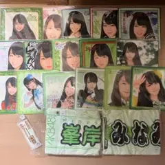 AKB48 峯岸みなみ 推しタオル16枚,推しマフラータオル2枚ストラップセット