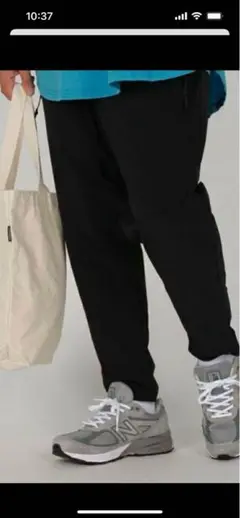 極美品Domingo POLYSTRETCH MESH LONG PANTS L