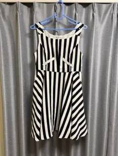 L.E.D.I.N. ストライプ ノースリーブワンピース XL