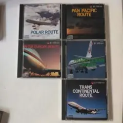 JAL JET STREAM CD 5枚セット ジャル　ジェット・ストリーム