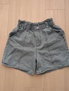 グローバルワーク 女の子デニムハーフパンツ　150