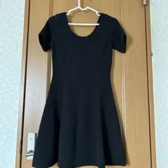 H&Mレディースワンピース/Lサイズ/ブラック