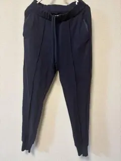 LALOKE ネイビー イージーパンツ Sサイズ