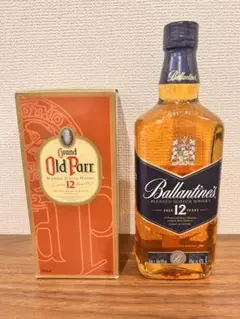 【送料無料】オールドパー12年u0026バランタイン12年 飲み比べセット 未開栓