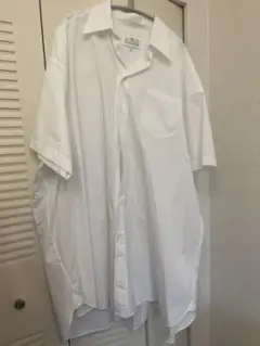 マルジェラ ロングシャツワンピース オーバーサイズ ホワイトXS