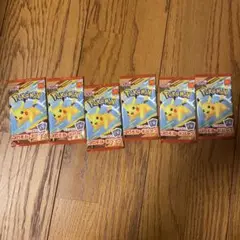 ポケモンカード ピカチュウ 6パック マクドナルド　新品未開封