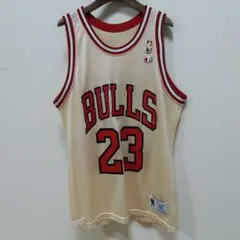 マイケルジョーダン シカゴブルズ ユニフォーム ゴールド 90S チャンピオン