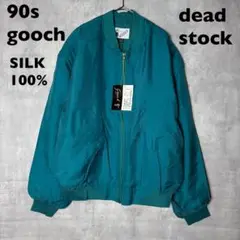 goouch　シルクブルゾン　総柄　ビッグシルエット　ヴィンテージ　レトロ VINTAGE / ヴィンテージ古着 | 1990s～ GOOUCH silk100％ 総柄