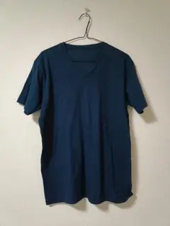 UNIQLO ネイビー Vネック Tシャツ M