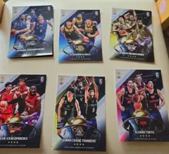 オンラインくじ　CHAMPIONSHIPカード型ステッカー6枚セット