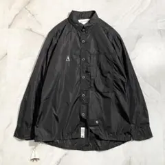 A17399 未使用 マウンテンリサーチ ナイロンコーチジャケット ブラック L