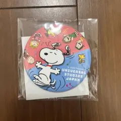 スヌーピー 缶バッジ ユニバーサル・スタジオ・ジャパン