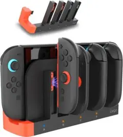 Switch 2 ジョイコン用 充電器 4in1 収納 一体型 Joy-Con