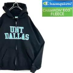6361/US古着 チャンピオン UNT DALLASパーカー フルジップ XL