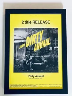 Jude　Dirty Animal　広告切り抜き　B5 額縁付き　ポスター風