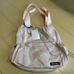 ニコアンド トートバッグ オリジナルライトドロストトート 巾着 エコバッグ