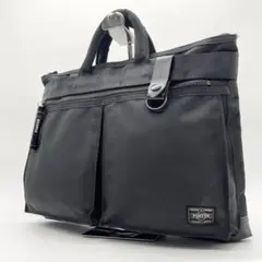 美品✨ポーター　ビジネスバッグ　ヒート　HEAT　ナイロン　ブラック　A4可