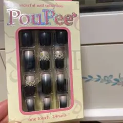 ネイルチップ 黒