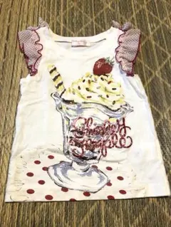 Shirley Temple アイスクリームタンクトップ 100cm