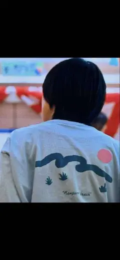 河合優実 あんのこと 着用モデル Tシャツ 色違い 古着 オレンジ色 希少品